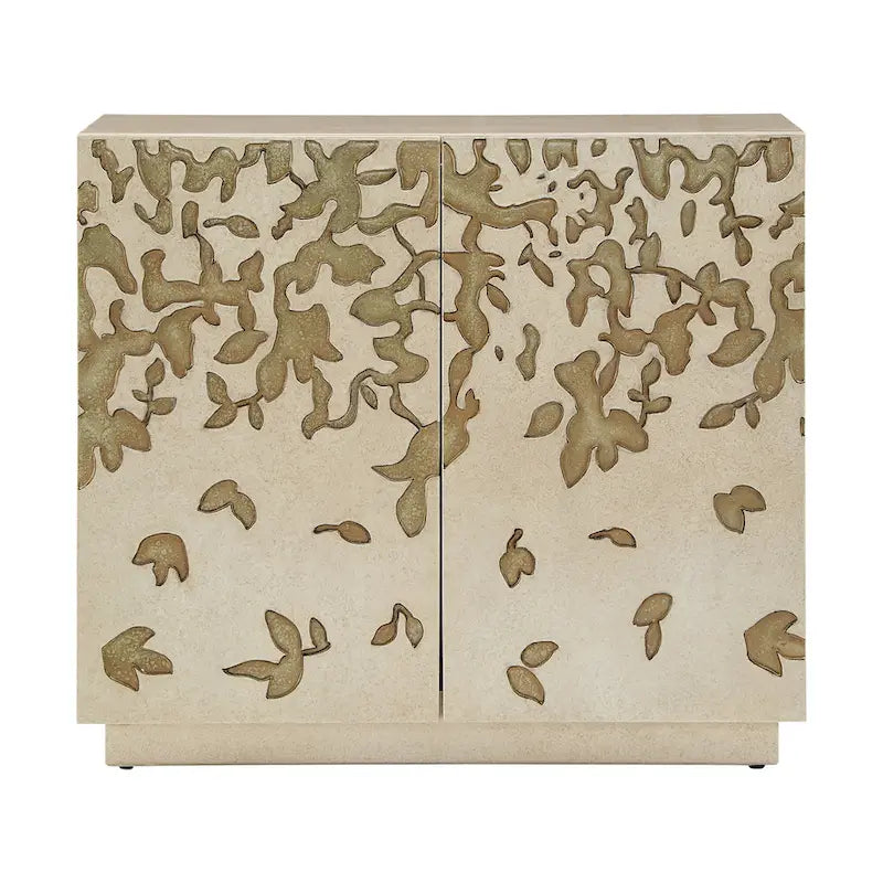 Emiri 35  Wide 2-Door Hand-Painted Accent Cabinet by iNSPIRE Q Bold