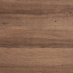 Savion Modern Industrial Walnut Brown Finished Wood and Black Metal Coffee Table
