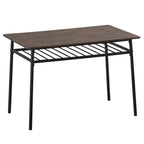 Steel Frame 6-Piece Modern Dining Set for Kitchen