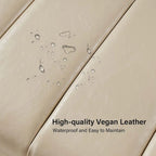 Laurens Modern 52.5  Channel Tufted Bench with Mental Legs by HULALA HOME