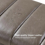 Laurens Modern 52.5  Channel Tufted Bench with Mental Legs by HULALA HOME