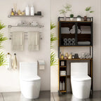 Over The Toilet Storage Shelf,Over-The-Toilet Organizer Rack,Bathroom