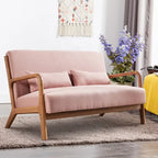 Ebello Modern Solid wood Accent Chair