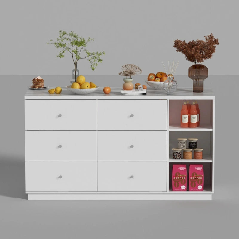 Kitchen Island Multi-Functional Sideboard for Contemporary Interiors - 63