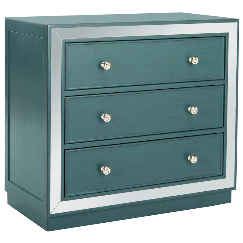 SAFAVIEH Amey Mirrored 3-Drawer Chest