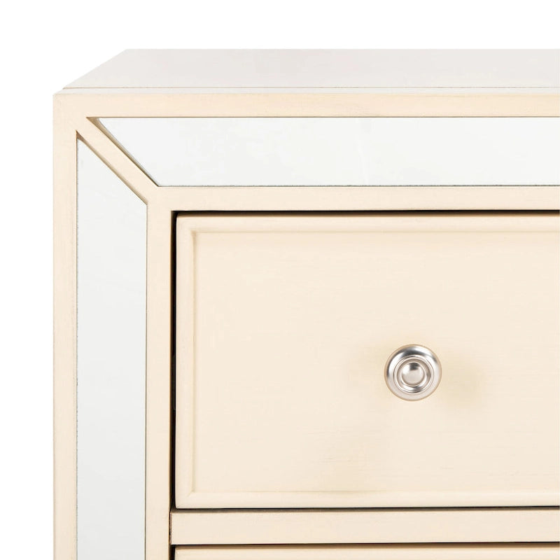 SAFAVIEH Amey Mirrored 3-Drawer Chest