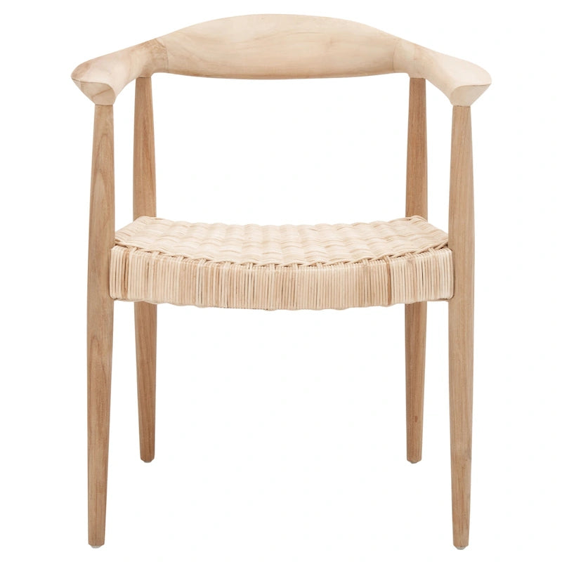 SAFAVIEH Wilda Rope Rattan Accent Chair - 24.8  W x 18.9  L x 30.7  H - 25Wx19Dx31H