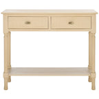 SAFAVIEH Salina 2-Drawer Console Table - 35.5  W x 13  L x 29.5  H - 36Wx13Dx30H