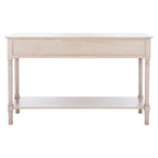 SAFAVIEH Jeanie 3-Drawer Bottom Shelf Console Table - 47.3  W x 13  L x 29.5  H - 47Wx13Dx30H