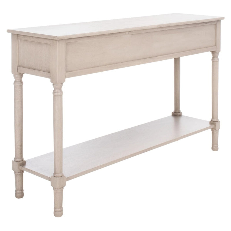 SAFAVIEH Jeanie 3-Drawer Bottom Shelf Console Table - 47.3  W x 13  L x 29.5  H - 47Wx13Dx30H