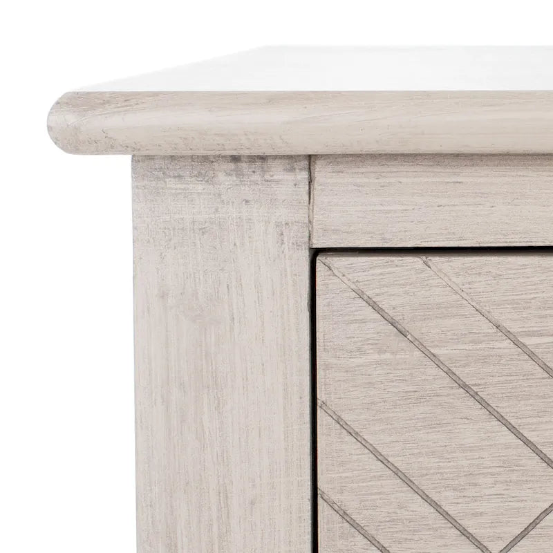 SAFAVIEH Jeanie 3-Drawer Bottom Shelf Console Table - 47.3  W x 13  L x 29.5  H - 47Wx13Dx30H