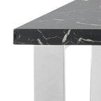 SAFAVIEH Bea Black/ Brass Square Coffee Table - 31.5  x 31.5  x 15.8  - 32Wx32Dx16H
