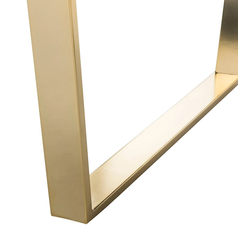 SAFAVIEH Bea Black/ Brass Square Coffee Table - 31.5  x 31.5  x 15.8  - 32Wx32Dx16H