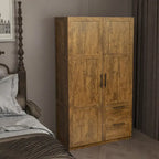 High Wardrobe/Armoires with 2 drawers and 5 storage spaces