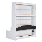 Queen Size Murphy Bed Wall Bed with Cushion