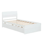Modern Twin Bed Frame With Trundle
