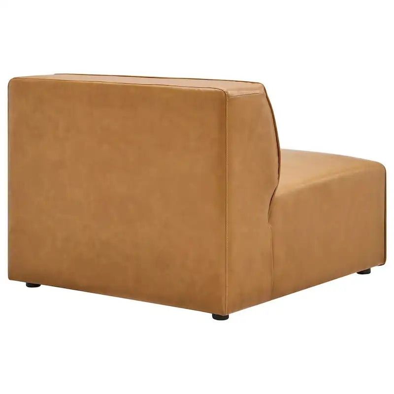 Mingle Vegan Leather 7-Piece Sectional Sofa