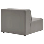 Mingle Vegan Leather 7-Piece Sectional Sofa