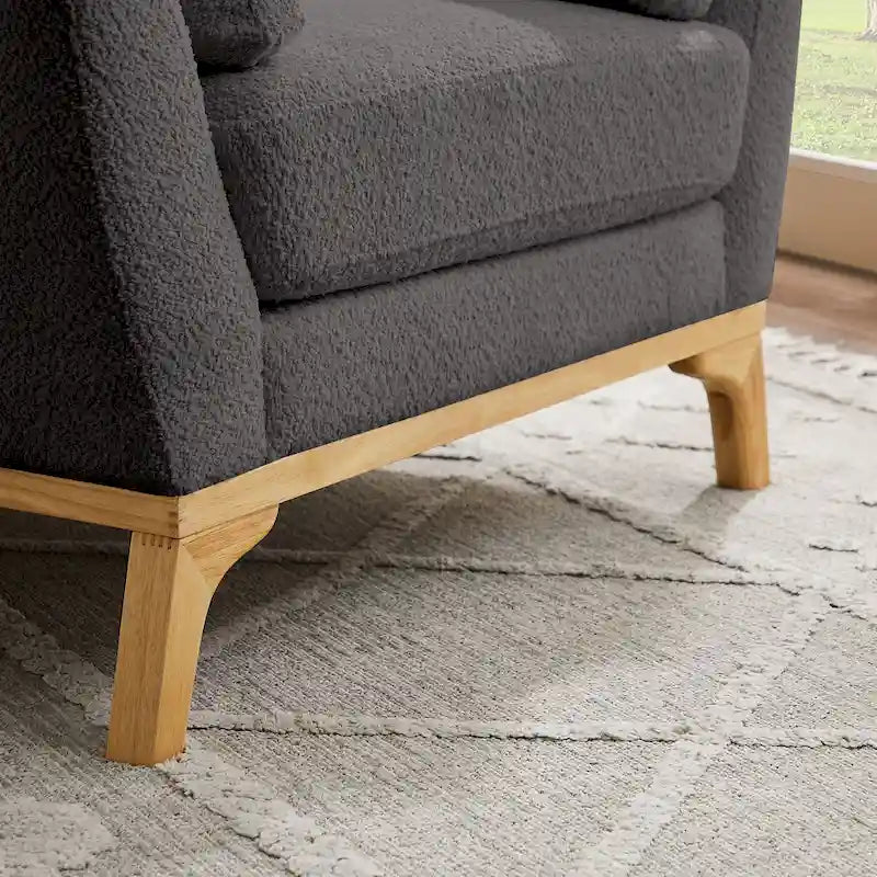 VANOMi 41.7  Modern Flared Arm Accent Chair