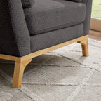 VANOMi 41.7  Modern Flared Arm Accent Chair