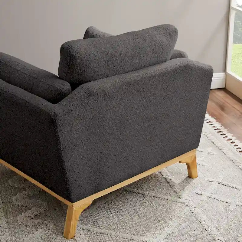 VANOMi 41.7  Modern Flared Arm Accent Chair