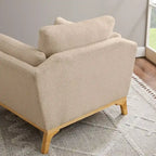 VANOMi 41.7  Modern Flared Arm Accent Chair