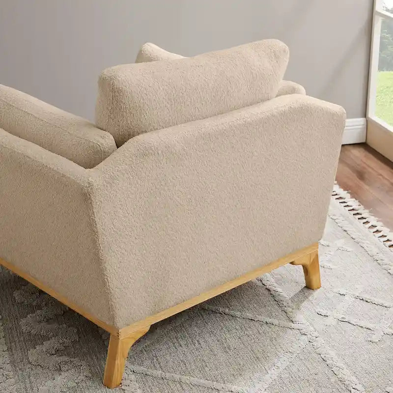 VANOMi 41.7  Modern Flared Arm Accent Chair