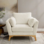 VANOMi 41.7  Modern Flared Arm Accent Chair
