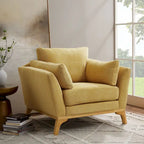 VANOMi 41.7  Modern Flared Arm Accent Chair