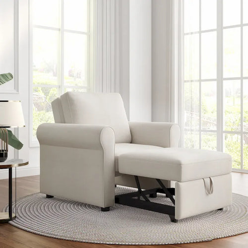 3-in-1 Convertible Sleeper Chair Bed