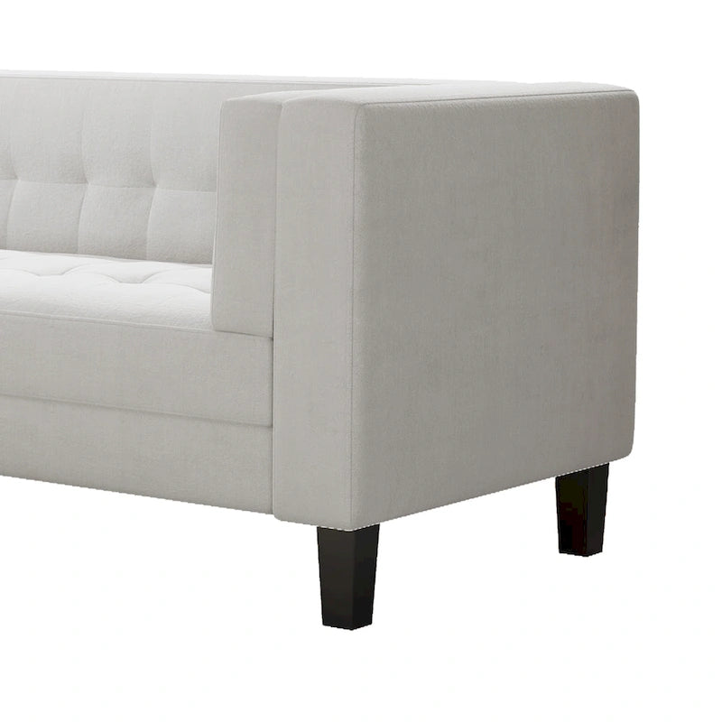 Viola Velvet Cushion 3-Seater Sofa Couch by Christopher Knight Home