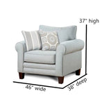 Grey Accent Chair