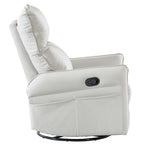Modern PU Leather Rocker Seating Glider Swivel Recliner Chair
