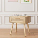 Bedroom Nightstands Wooden Night Stands - 11.81 D x 15.35 W x 19.69 H