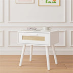 Bedroom Nightstands Wooden Night Stands - 11.81 D x 15.35 W x 19.69 H