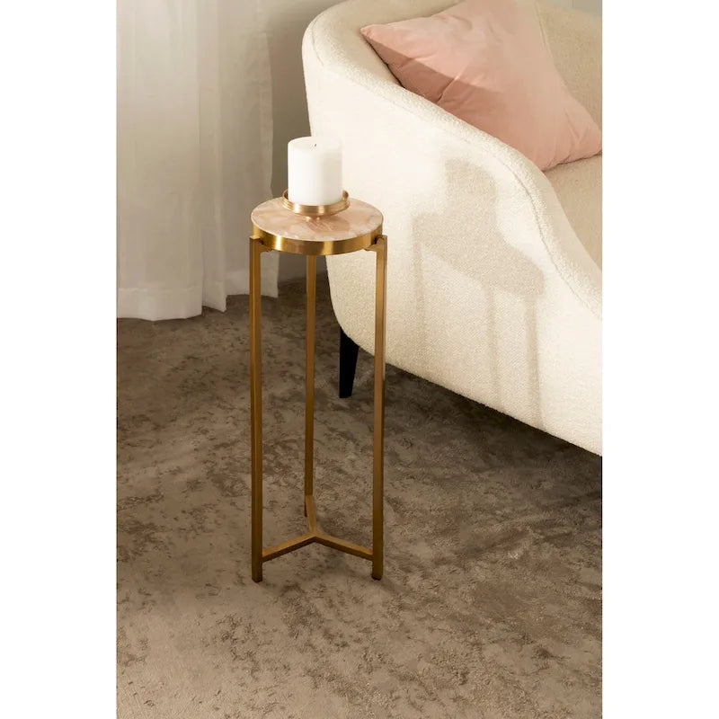 Aguilar Glam Drink Table - 9x9x23