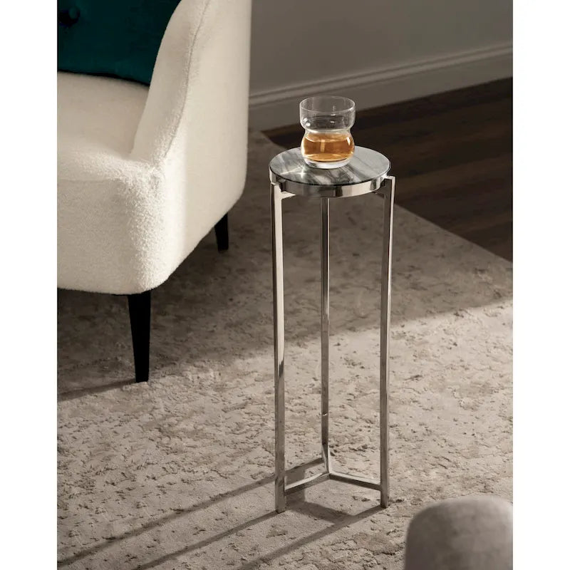 Aguilar Glam Drink Table - 9x9x23
