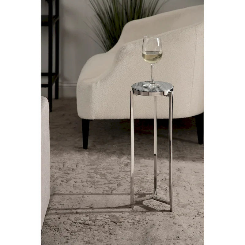 Aguilar Glam Drink Table - 9x9x23