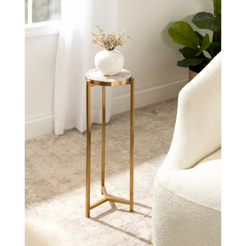 Aguilar Glam Drink Table - 9x9x23