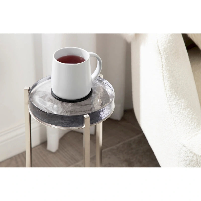 Aguilar Glam Drink Table - 9x9x23