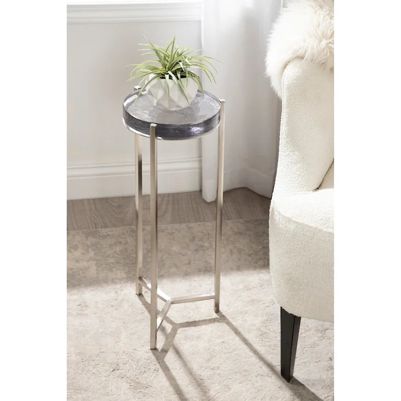 Aguilar Glam Drink Table - 9x9x23