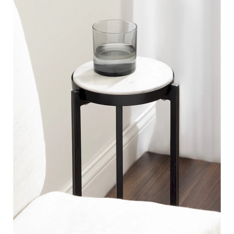 Aguilar Glam Drink Table - 9x9x23