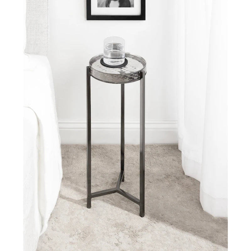 Aguilar Glam Drink Table - 9x9x23