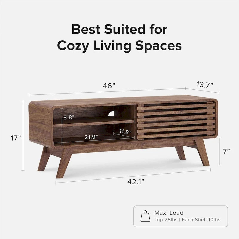 Mopio Ensley 46  Mid-Century Modern TV Stand