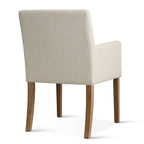 Linen Upholstered Armchair(Set of 2)