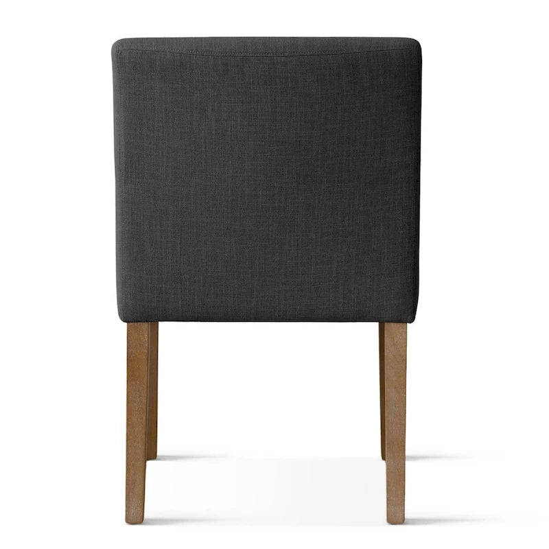 Linen Upholstered Armchair(Set of 2)