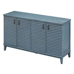 Sideboard with 4 Door Large Storage Buffet with Adjustable Shelves