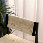 Bar Stools Set of 2 Paper Rope Weave Dining Chairs