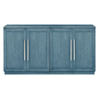 60  Dining Buffet And Sideboard with 4 Doors, Adjustable Shelves, and Handles