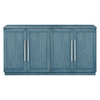 60  Dining Buffet And Sideboard with 4 Doors, Adjustable Shelves, and Handles